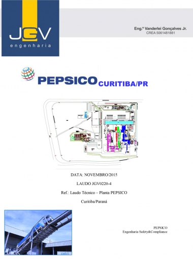 Laudo Técnico - Planta Pepsico Curitiba/Paraná