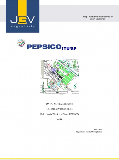 Laudo Técnico - Planta Pepsico Itu/SP
